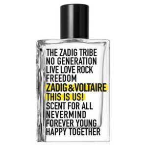 This Is Us Eau de Toilette, when Zadig & Voltaire advocates generosity and sharing
